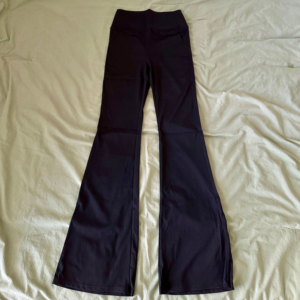 Black Flare Pants